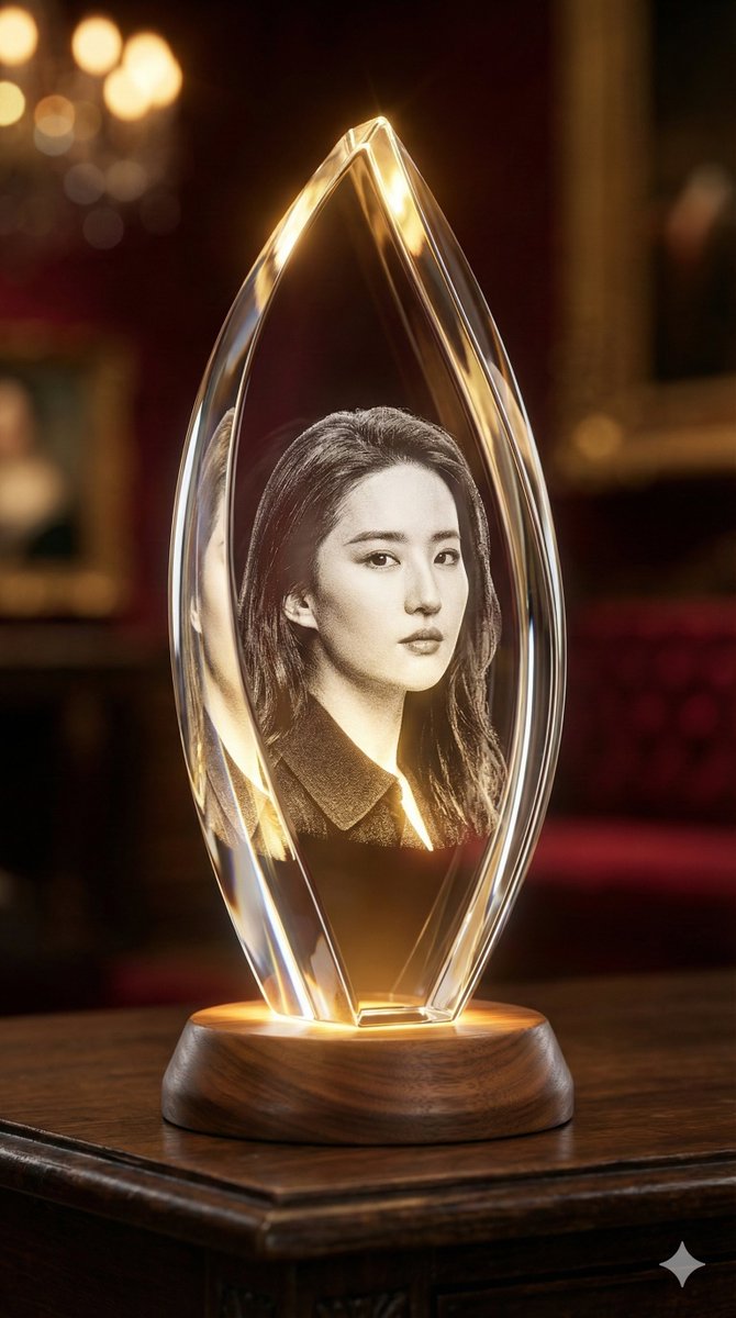 3D Laser-Engraved Crystal Ornament Generator 3