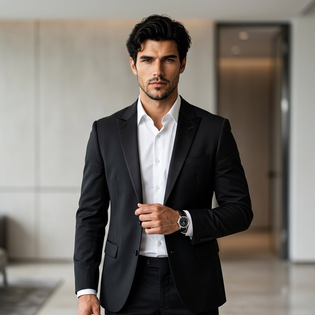Premium Formal Wear Portrait with Identity Preservation 1