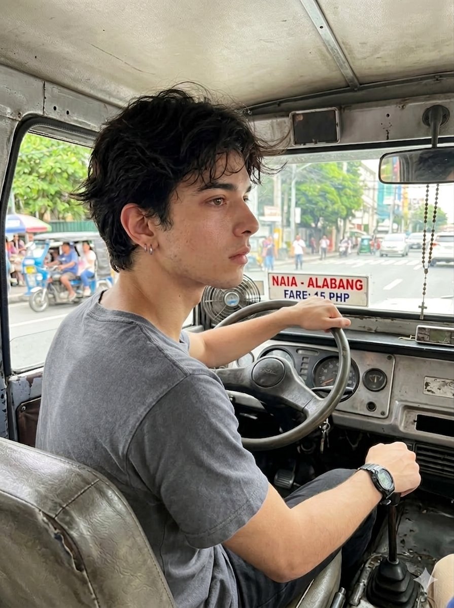 Philippine Jeepney Driver Snapshot 2