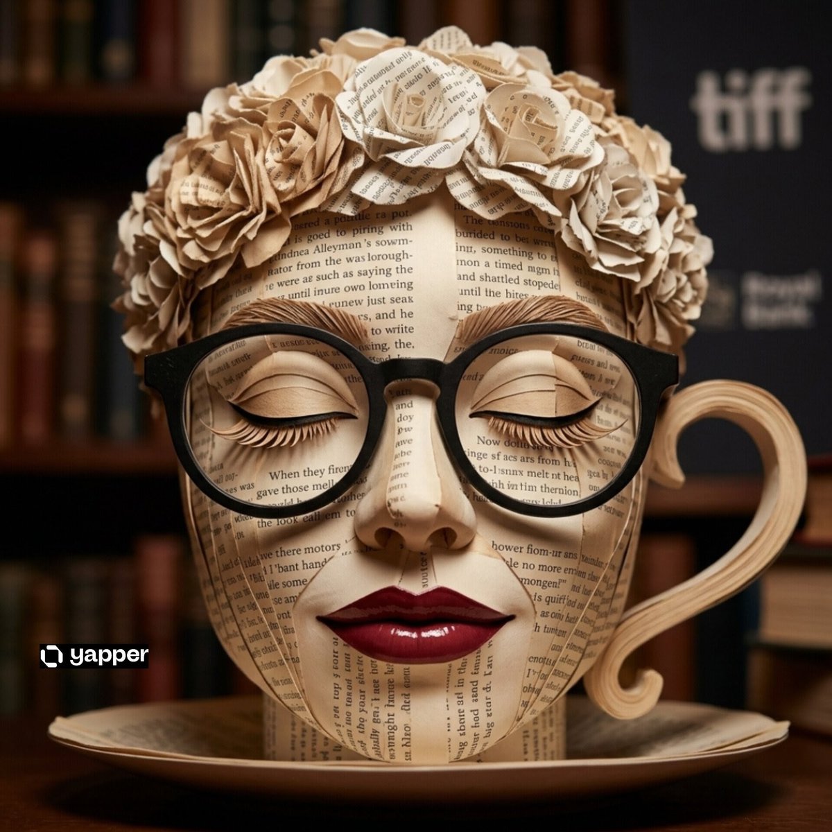 Surreal Coffee Cup Artwork Prompt 2