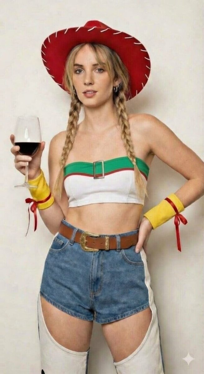 Stranger Things Cast as Toy Story's Jessie Cosplay 4