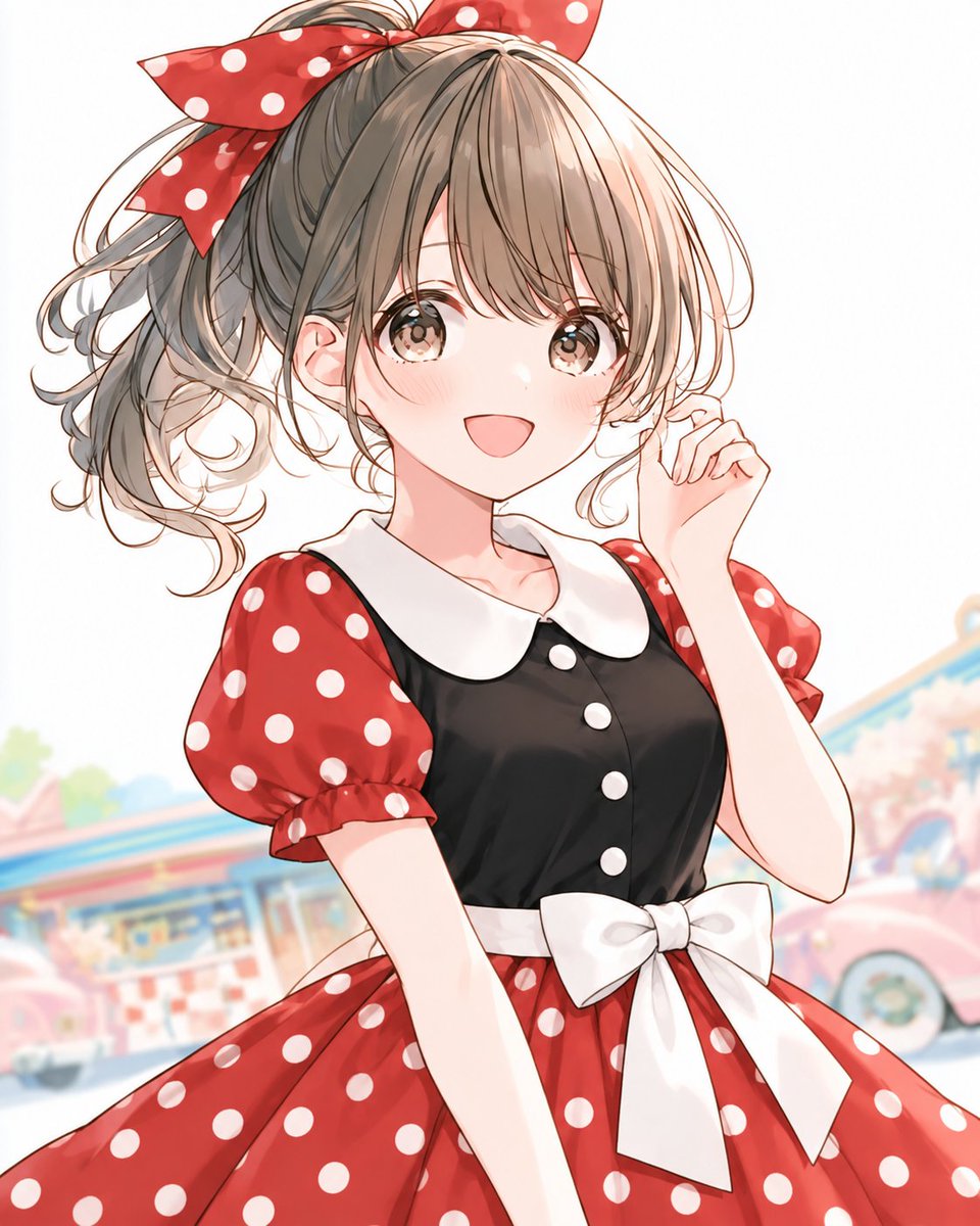 产品营销 - GPT Image 2 提示词:复古波点服装更换 2