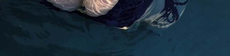 Close-Up Water Selfie of Billie Eilish 7