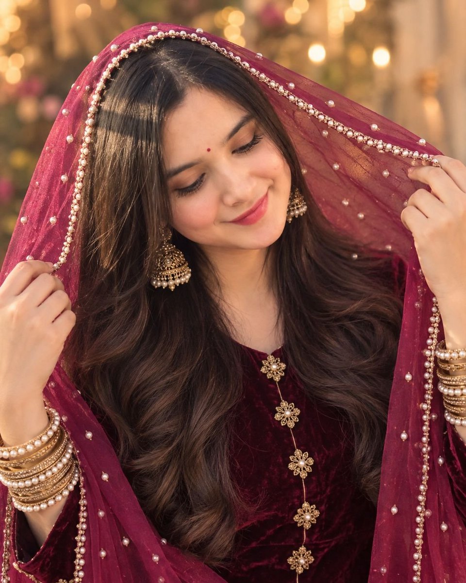 Profile / Avatar - South Asian Woman Selfie Prompt