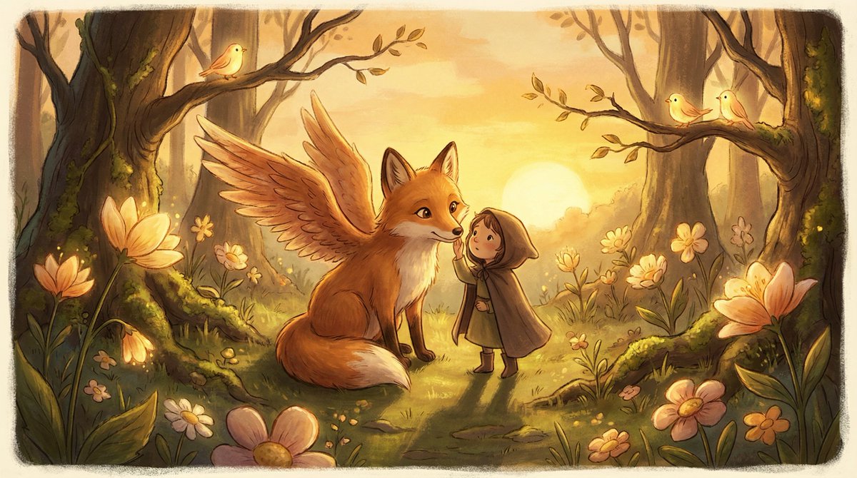 Golden Hour Storybook Rendering Template 2