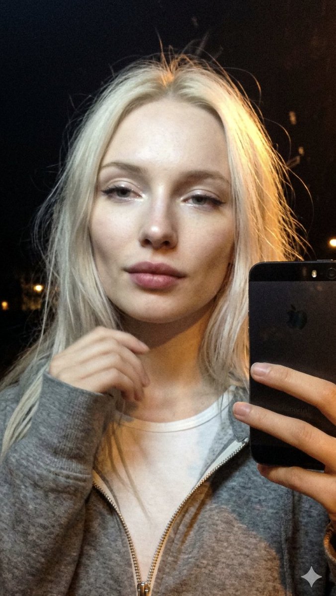 Cinematic Late Night City Selfie 1