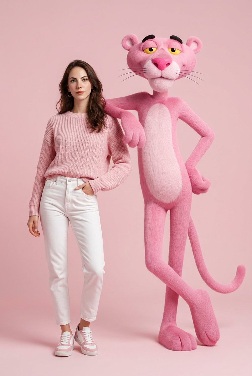 Playful Fashion Shoot with Giant Bugs Bunny 4