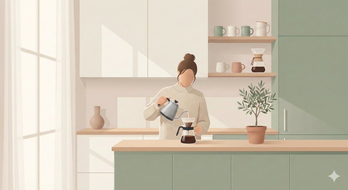 Minimalist Scandinavian Illustration Prompt 1