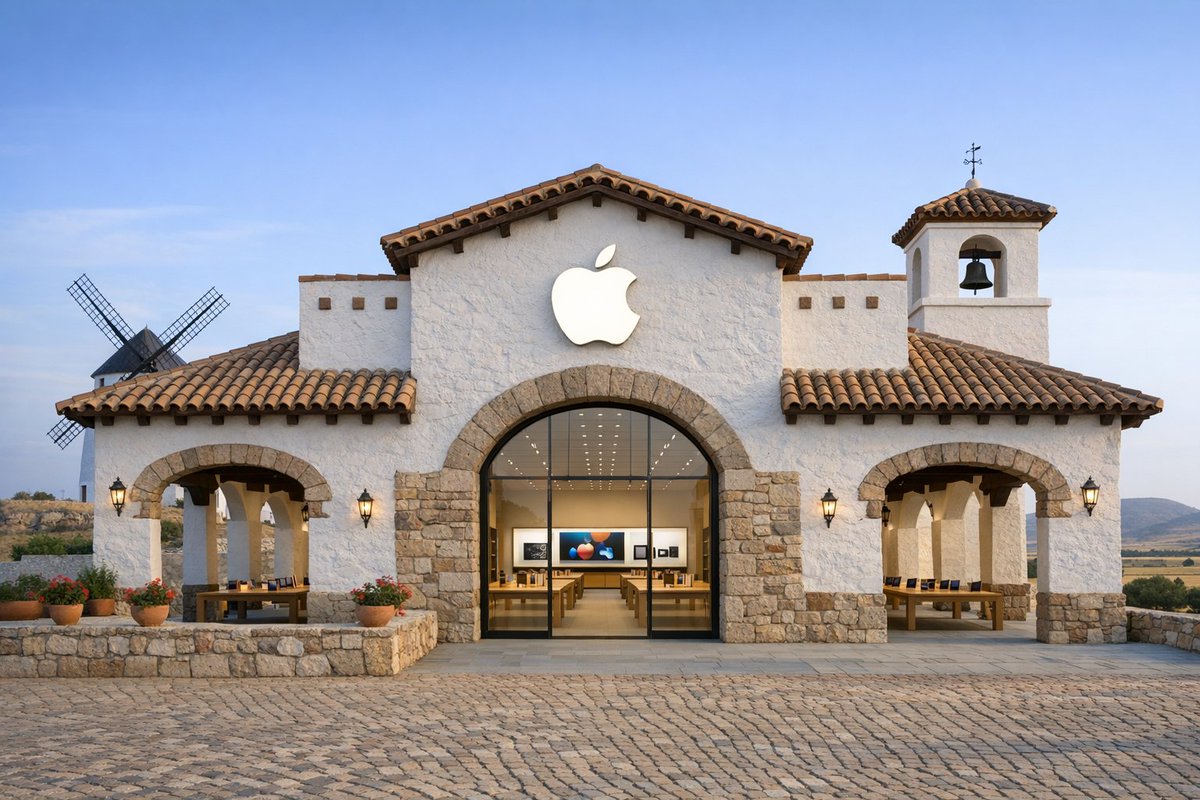 Apple Store in La Mancha Comparison 2