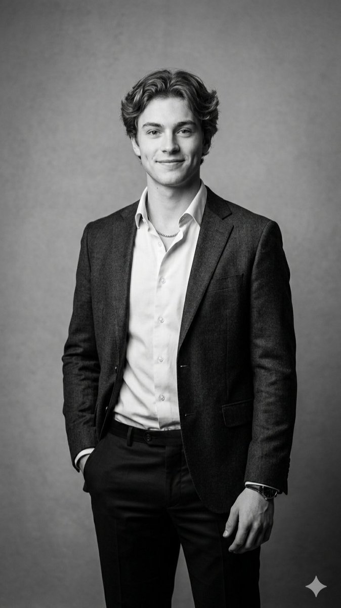 Classic Black and White Male Studio Portraits 3