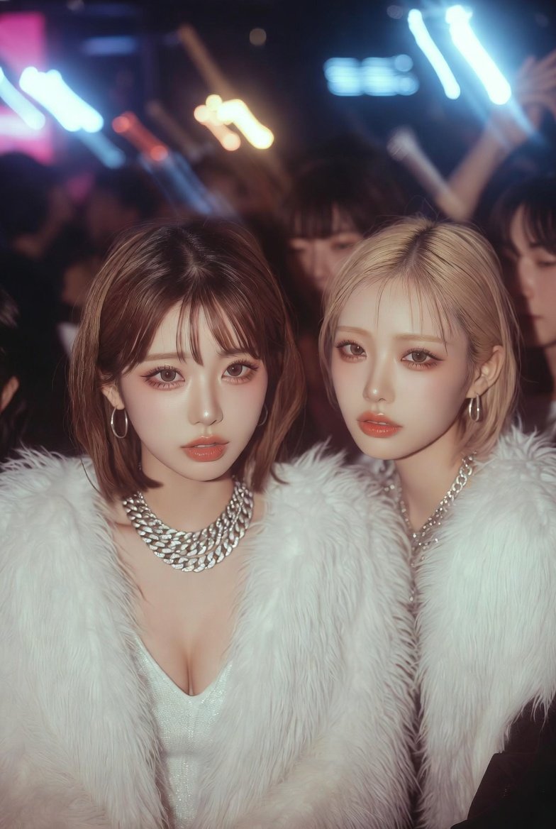 Y2K Nightclub Snapshot with Flash Photography 1