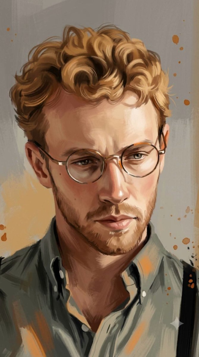 Hand-Painted Digital Art Illustration 1