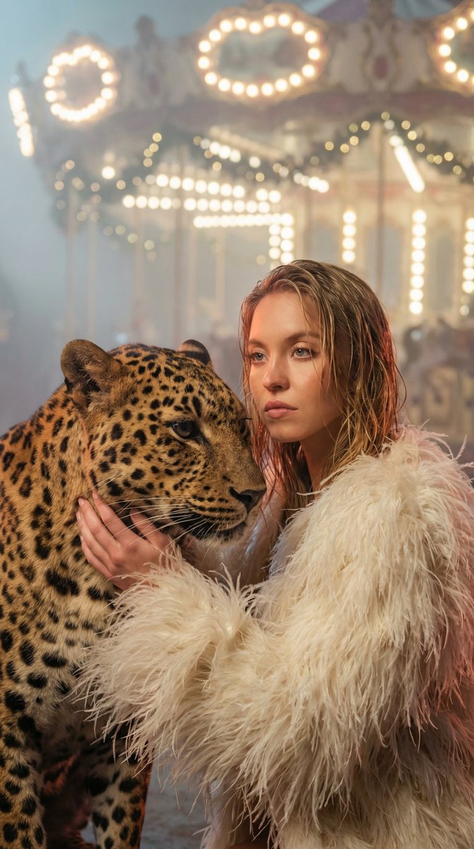 Cinematic Portrait Prompt with Leopard Interaction for Nano Banana Pro 3