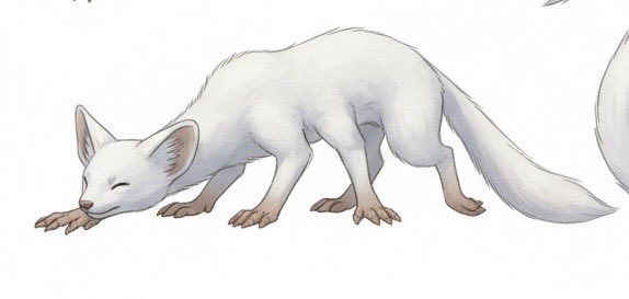 Generating Iizuna (Weasel Spirit) based on a dream 1