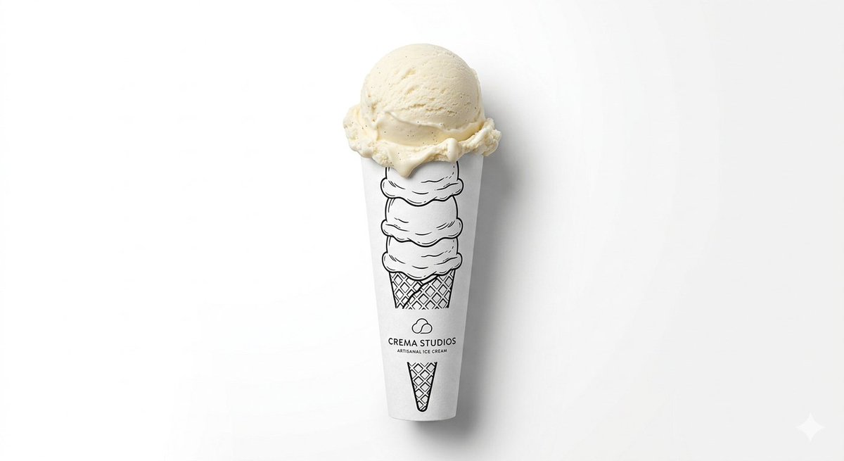 Minimalist Food Illustration and Photorealism Blend 3