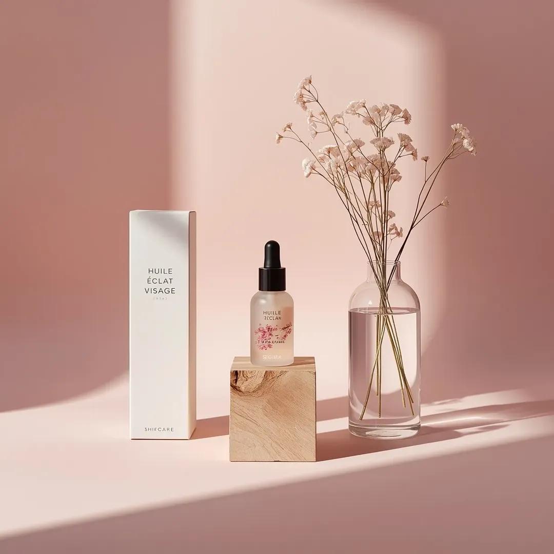 Minimalist Skincare Product Studio Photography Prompt 4