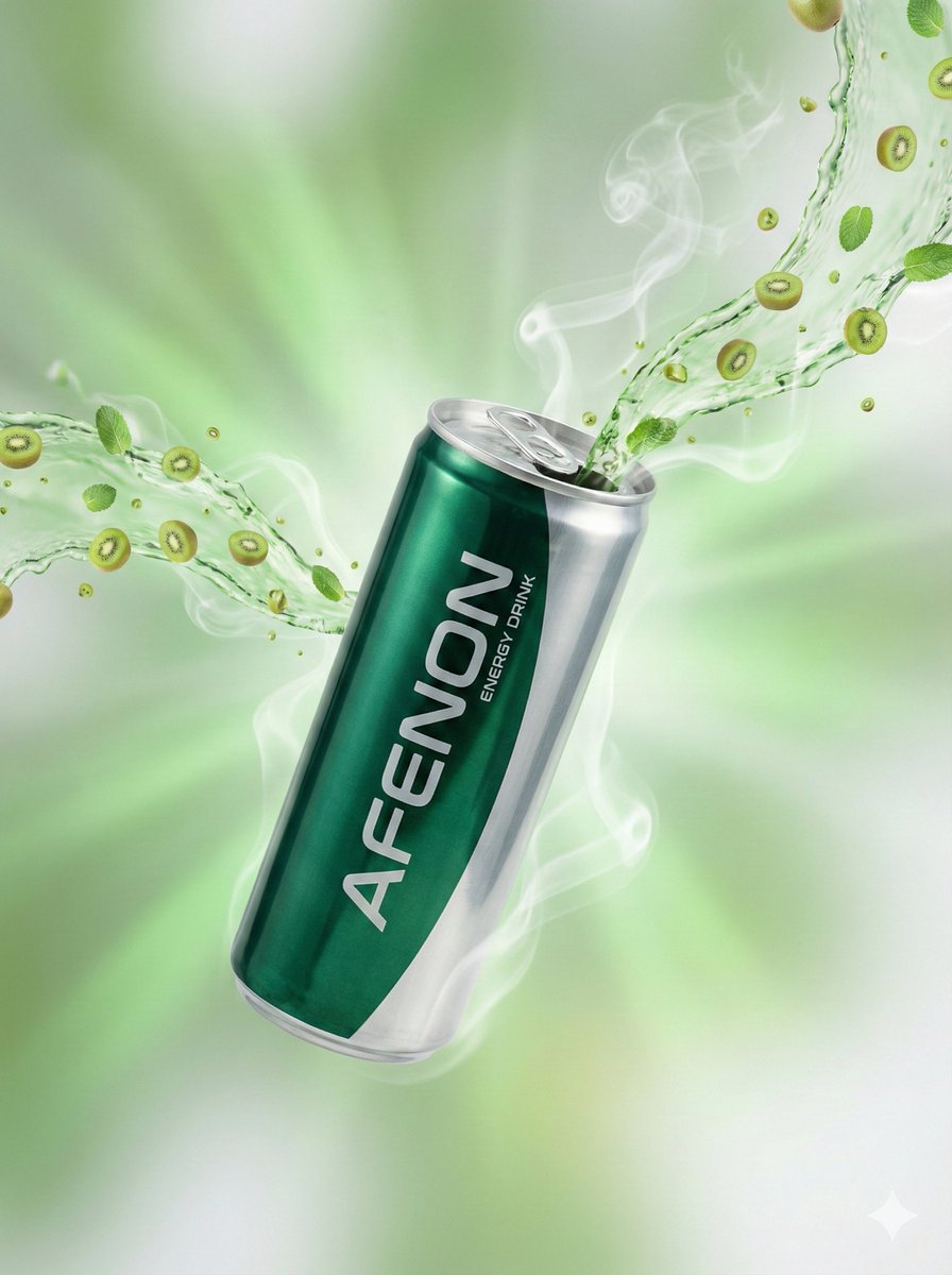 High-End Commercial Product Photography for an Energy Drink 1