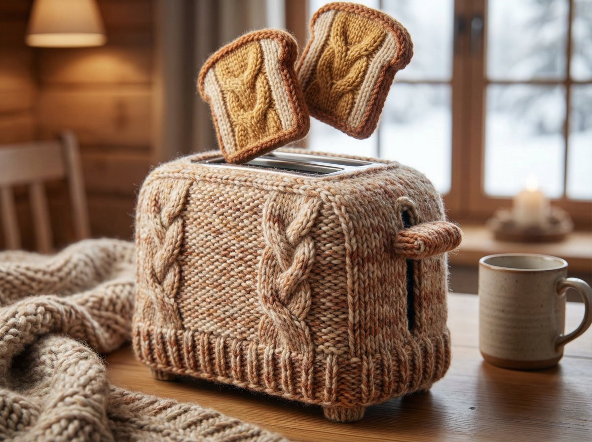 Cozy Knit Industrial Design Prompt 3