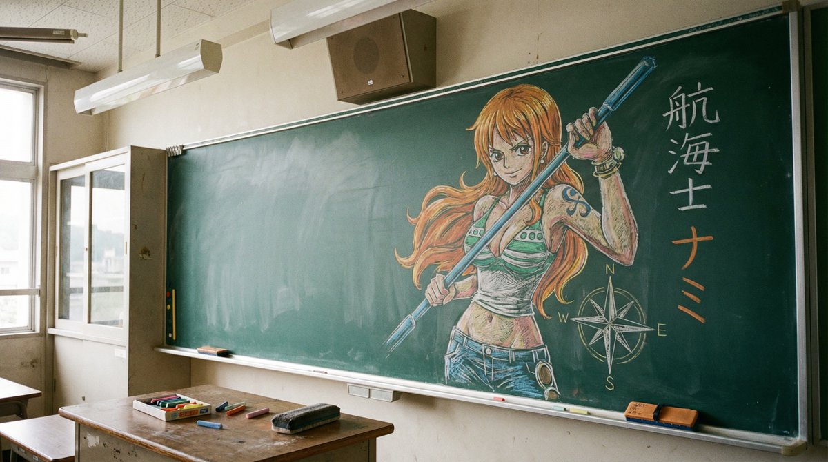 Nano Banana Pro Chalk Art Generation 1