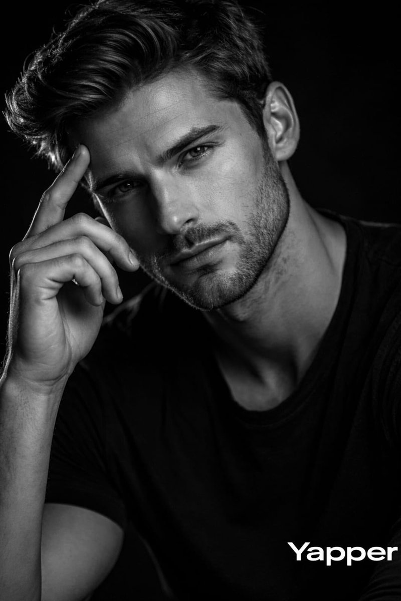 Cinematic Black and White Portrait with Low-Key Lighting 1